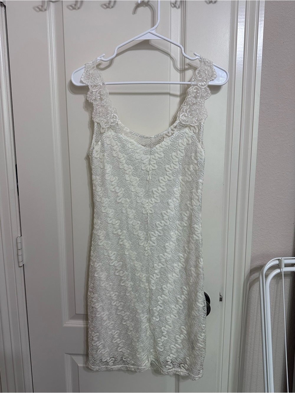 Free People Lace Tank Shift Dress